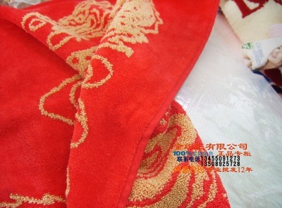 【金號毛巾金號 枕巾 RB416W 龍鳳喜慶割絨 枕巾 廠家直銷】價格,廠家,圖片,枕巾,臨清市金織匯紡織品購銷-